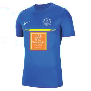 Nike Park VII Dri-FIT Short Sleeve Shirt Royal Blue-White