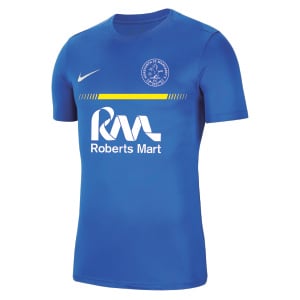 Nike Park VII Dri-FIT Short Sleeve Shirt Royal Blue-White