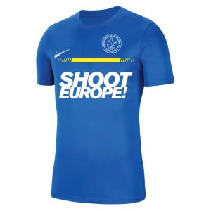 Nike Park VII Dri-FIT Short Sleeve Shirt Royal Blue-White