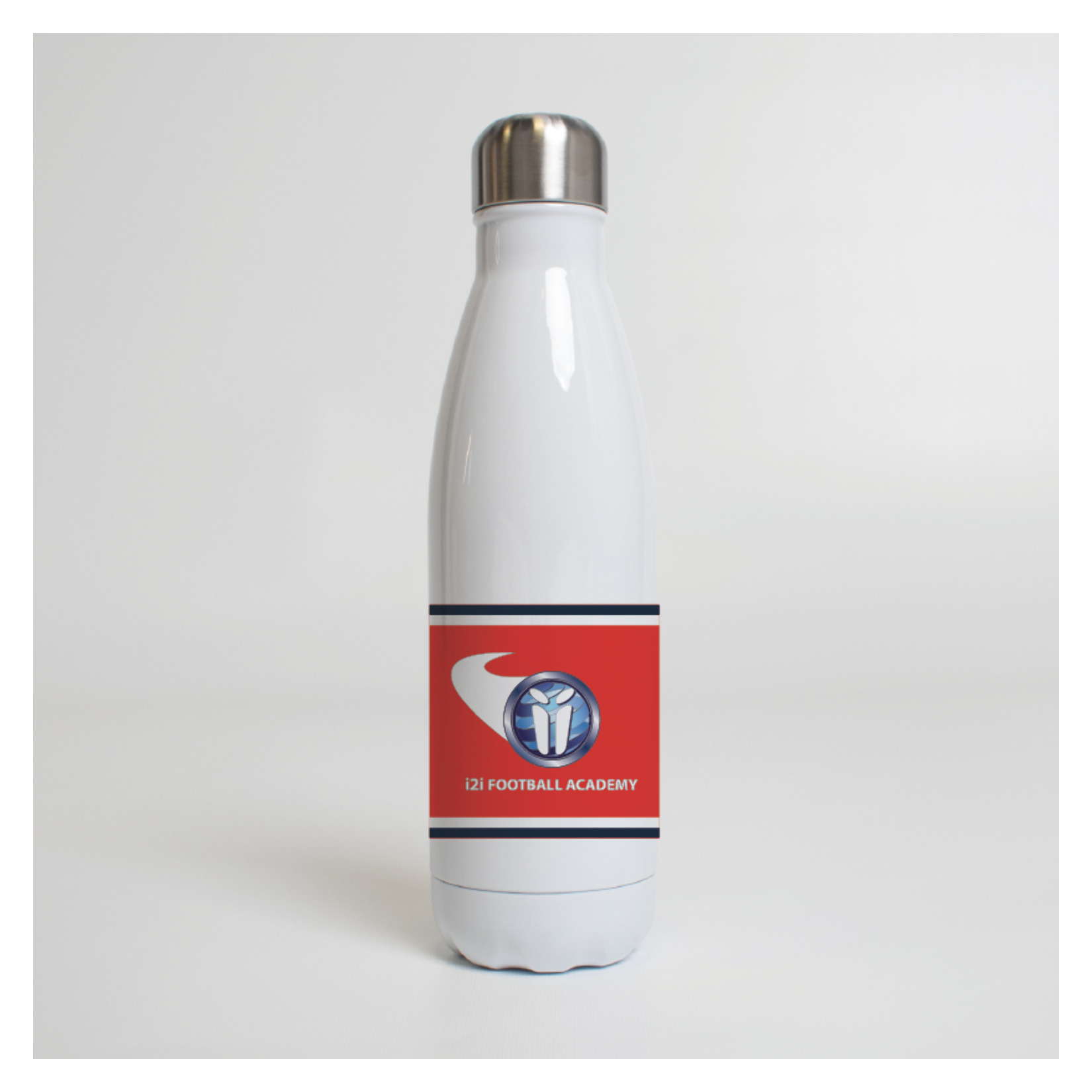 Kitlocker-Merchandise Premium Steel Water Bottle - White