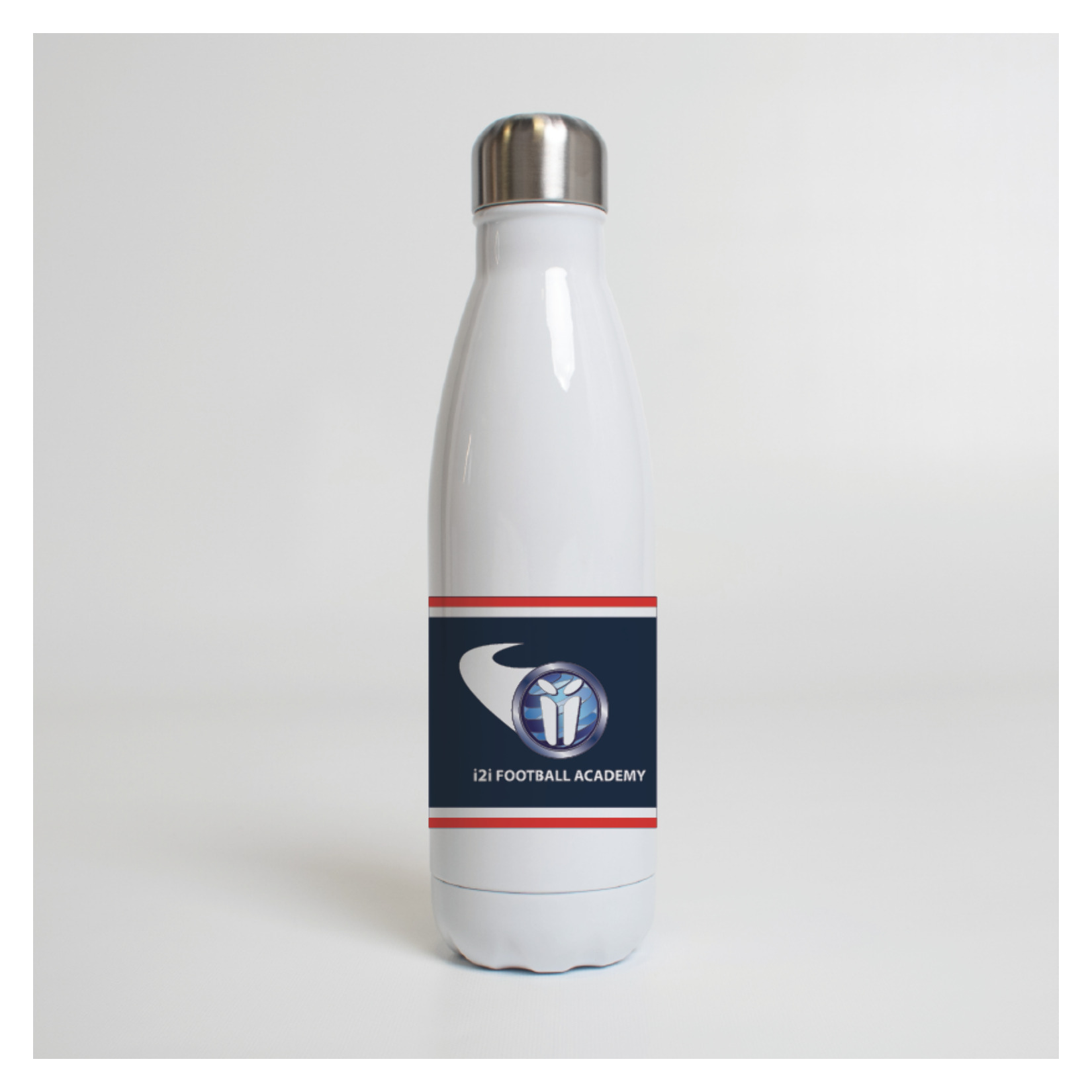 Kitlocker-Merchandise Premium Steel Water Bottle - White