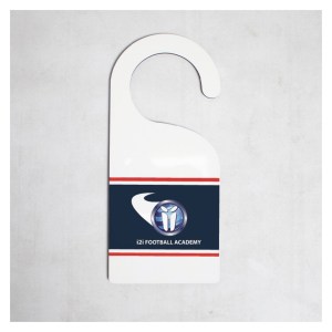 Kitlocker-Merchandise Door Hanger - white