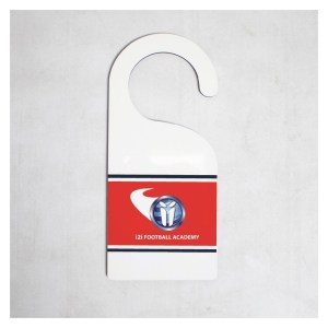 Kitlocker-Merchandise Door Hanger - white