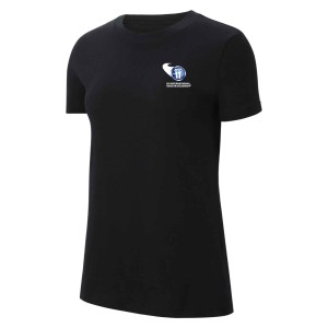 Nike Womens Team Club 20 Cotton T-Shirt (W) Black-White