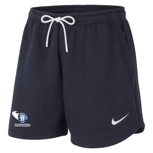 Nike Womens Team Club 20 Fleece Shorts (W) Obsidian-White-White