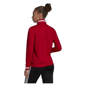 Adidas Womens Team 19 Track Jacket (w) Power Red-White