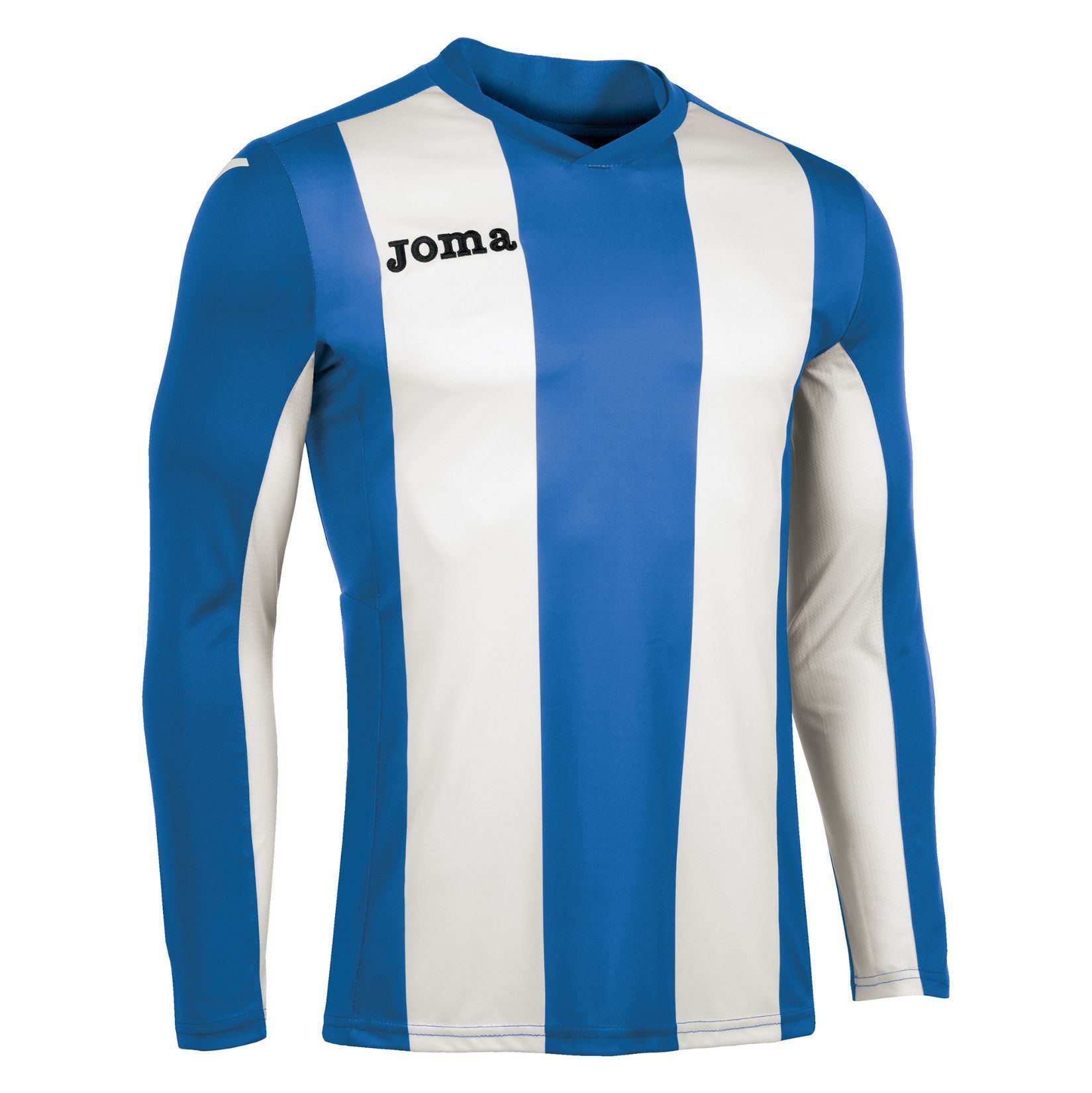 Joma Pisa 5 Striped Long Sleeve Football Shirt