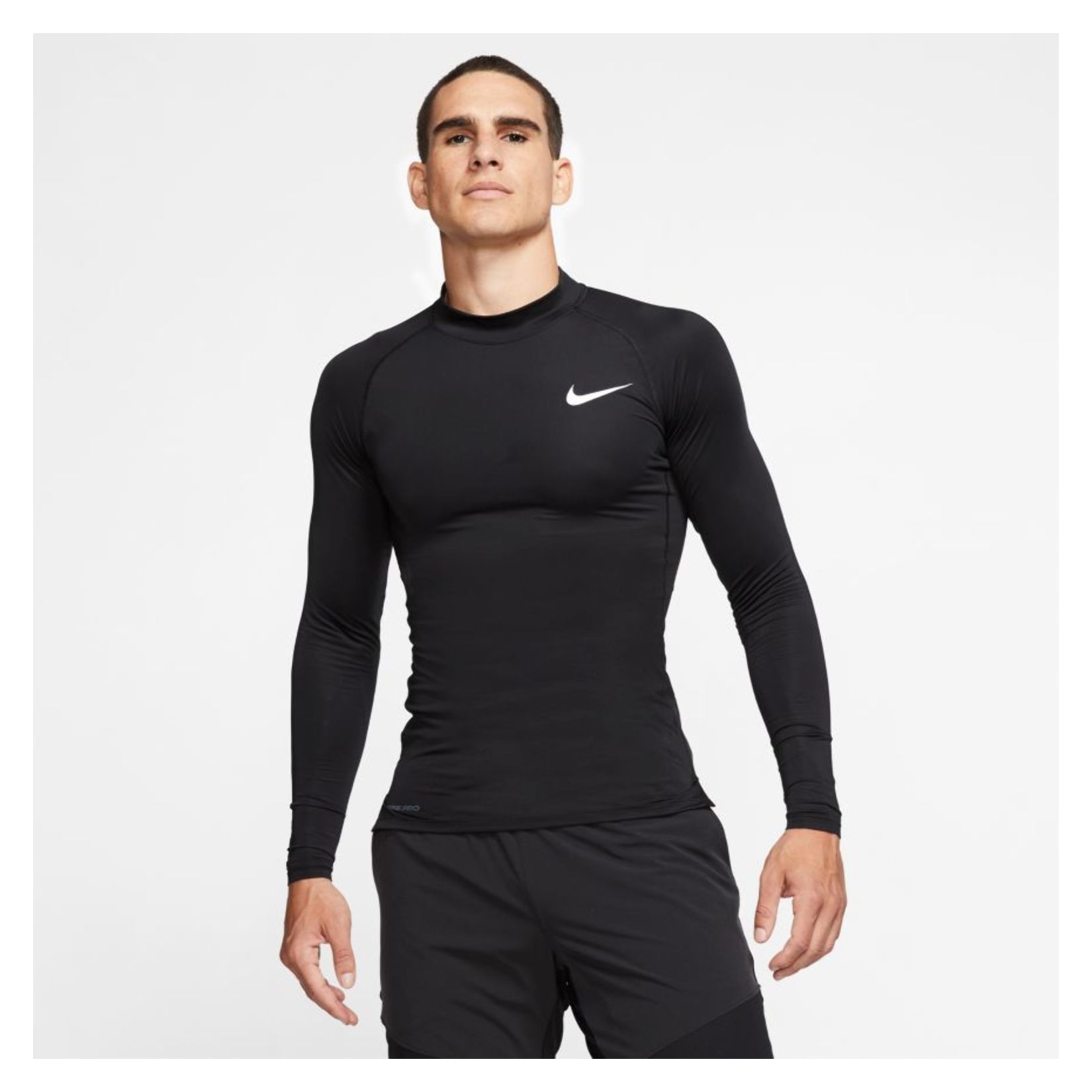 Nike COMPRESSION MOCK LONG SLEEVE TOP