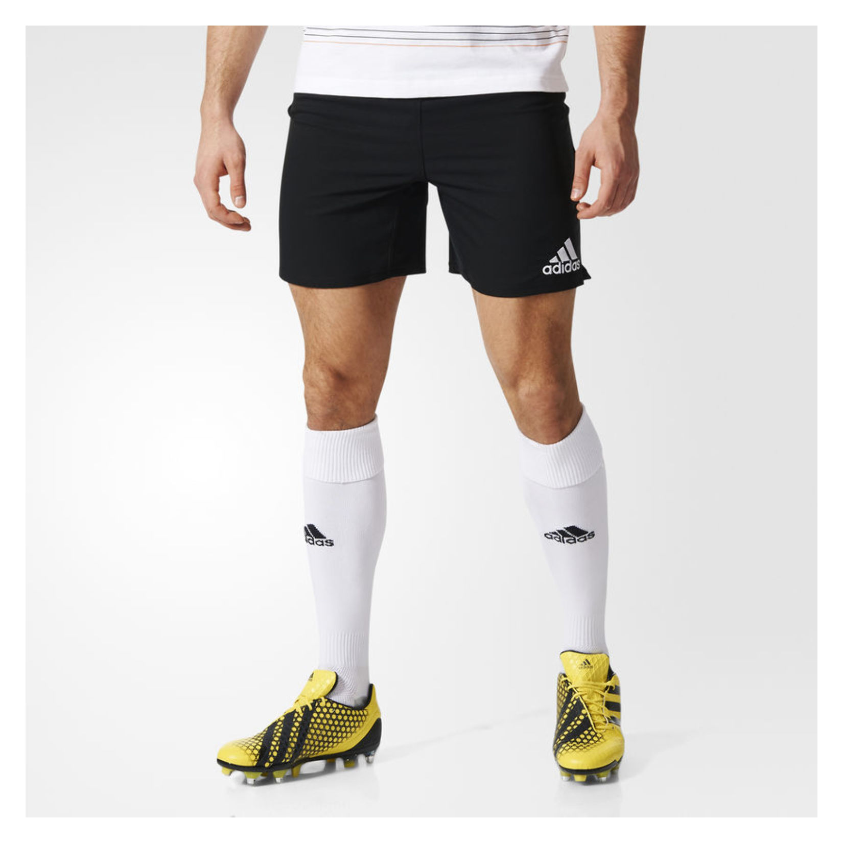 adidas-LP Classic 3S Rugby Shorts