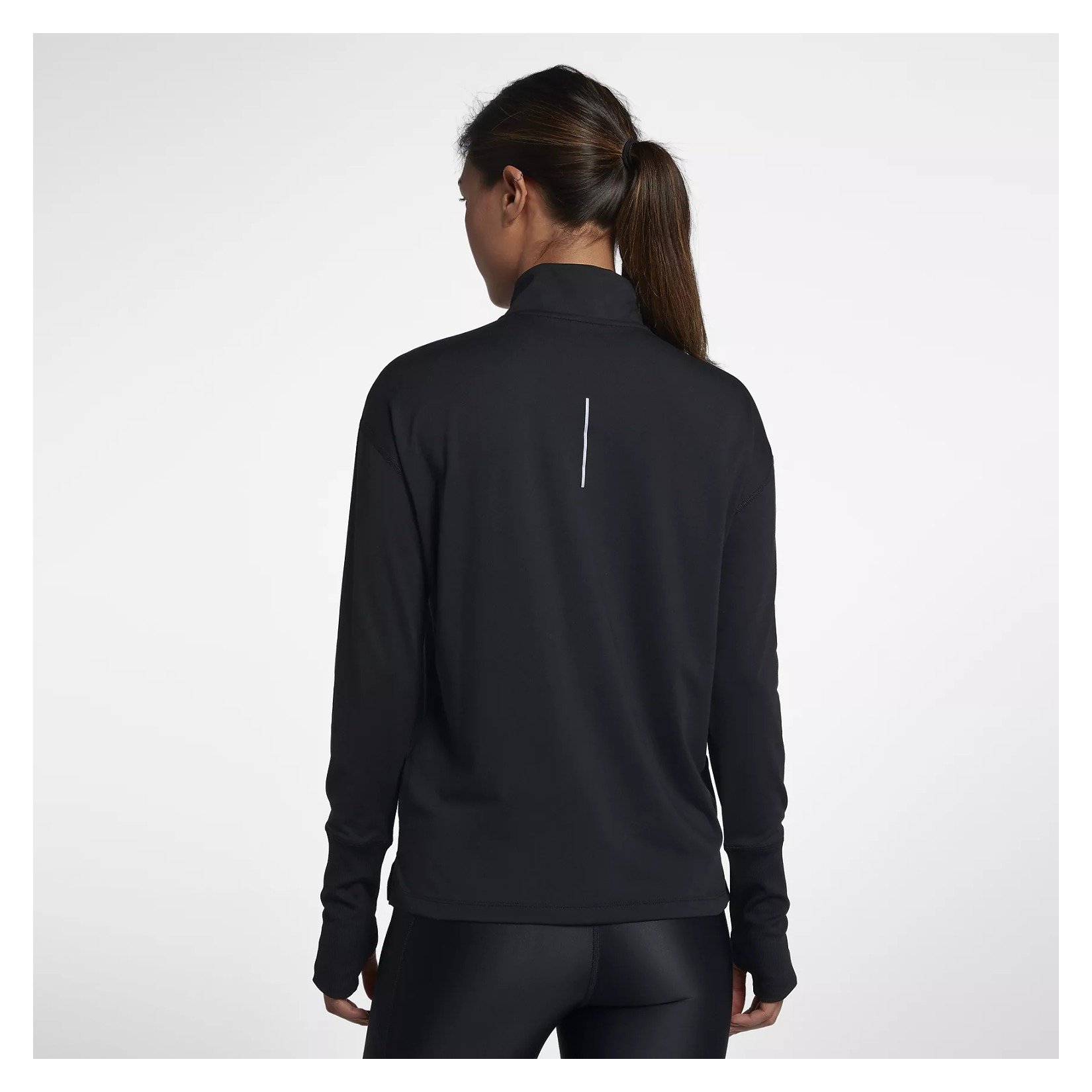 nike men's element half zip running top