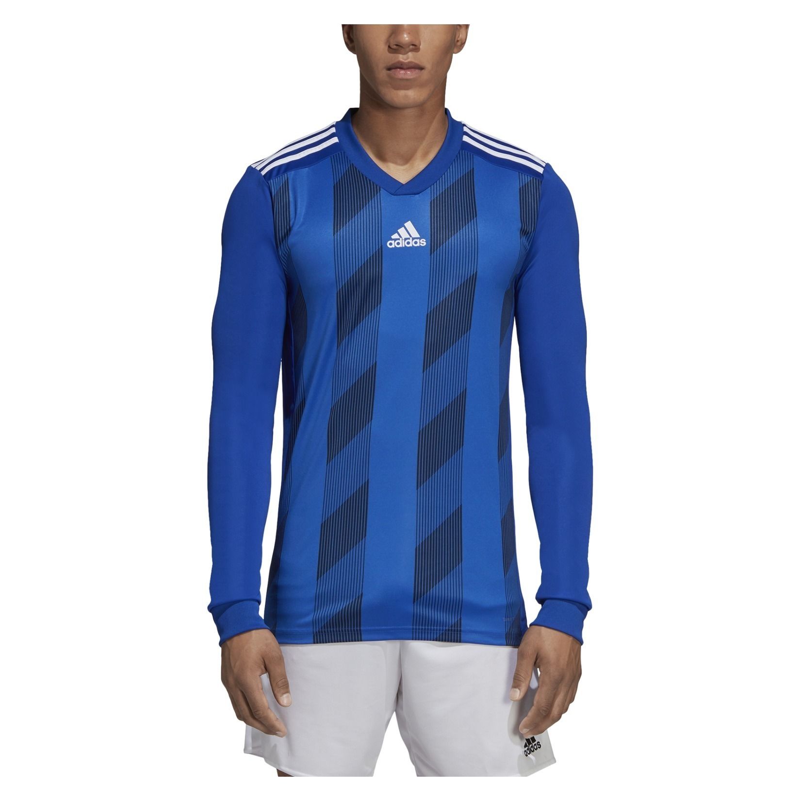 adidas Striped 19 Long Sleeve Football Shirt - Kitlocker.com