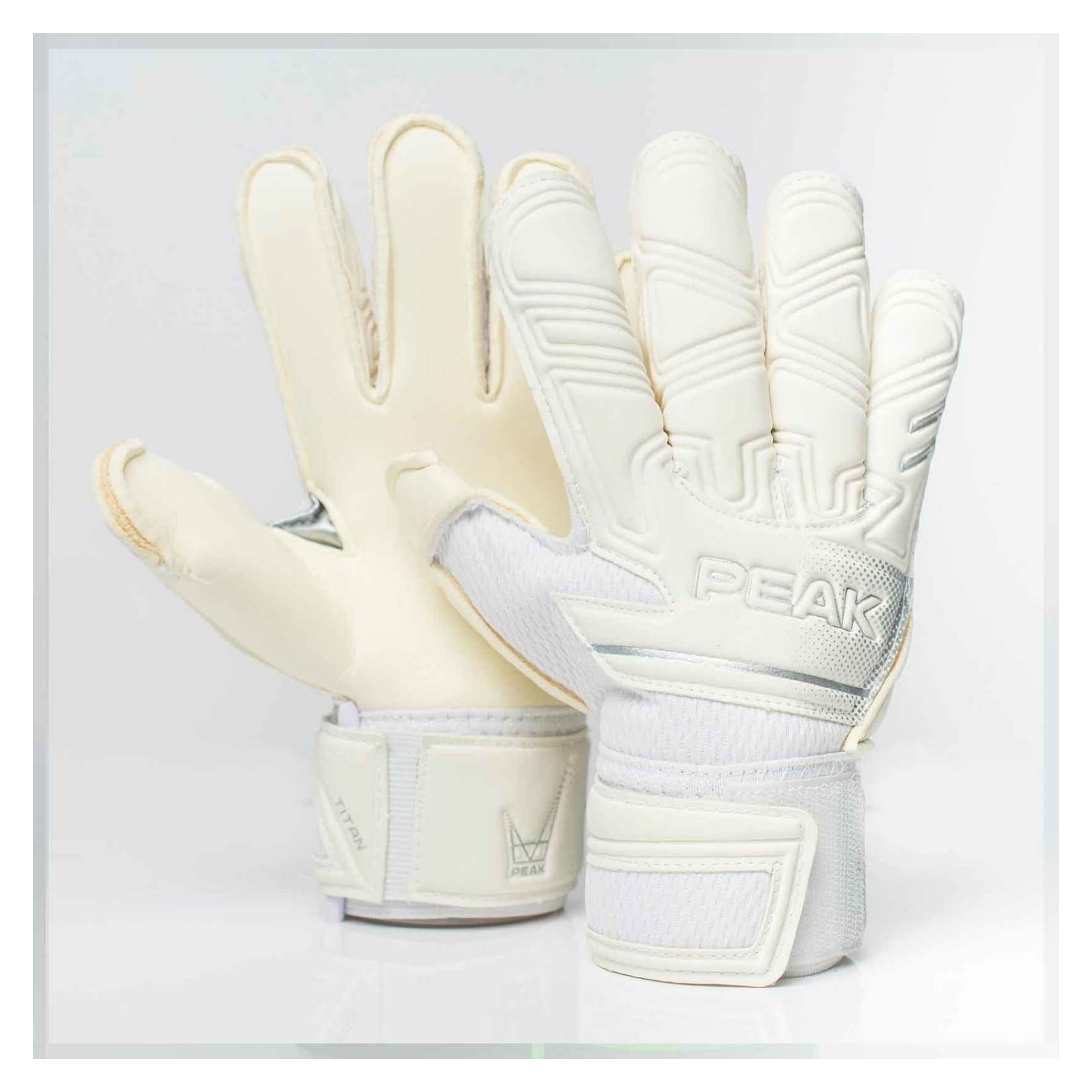 Peak Titan Replica White Goalkeeper Gloves