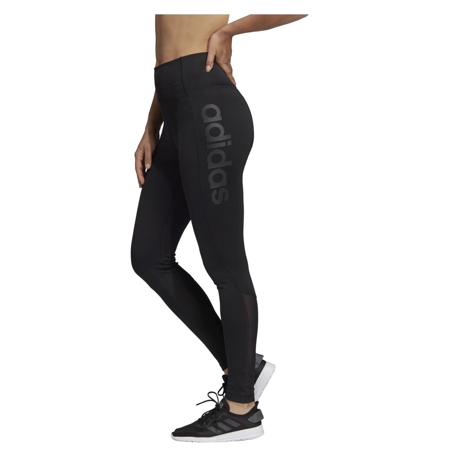 facultativo Th Muestra adidas Womens Design 2 Move High-rise Logo Tights - Kitlocker.com