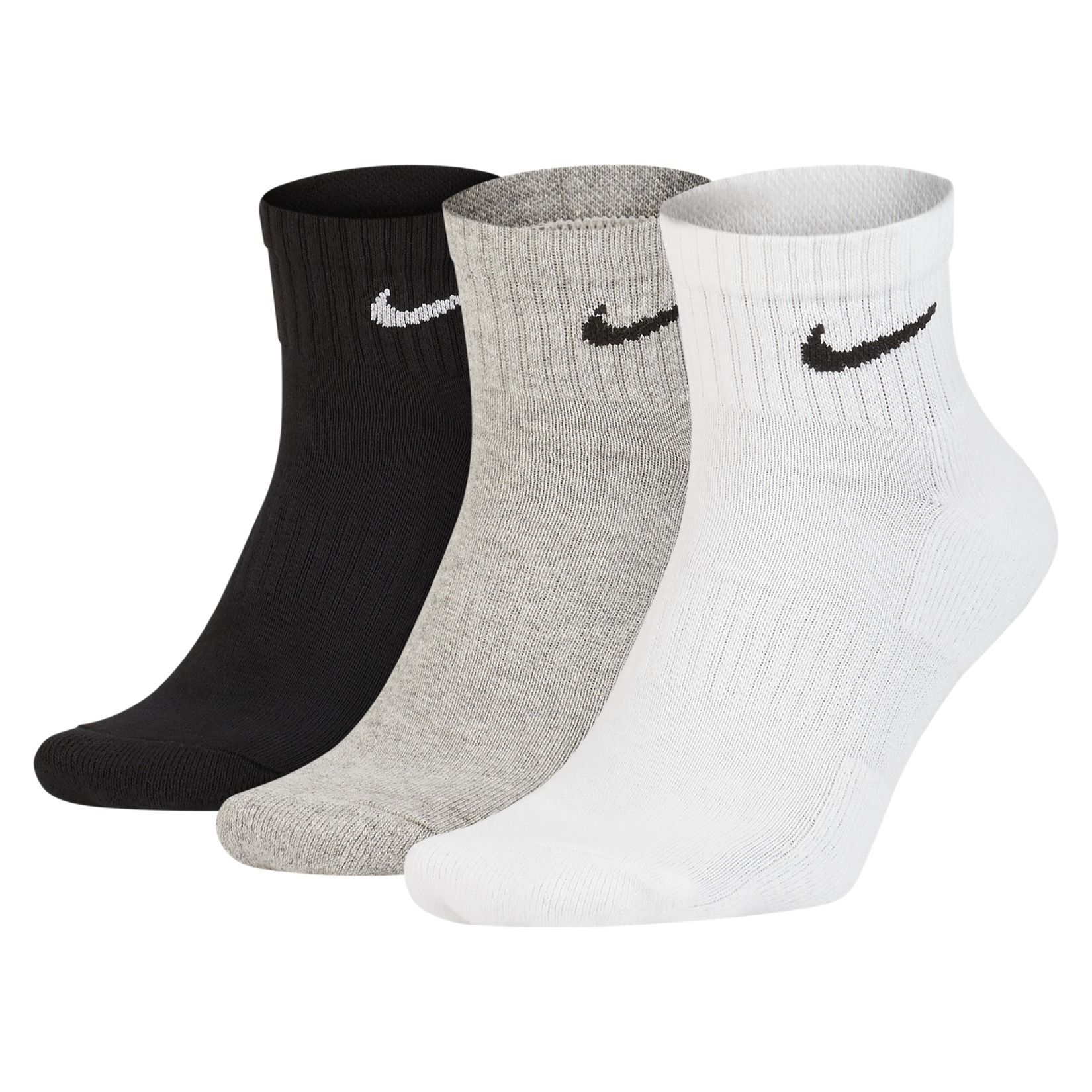 Nike Everyday Cushion Ankle Training Socks (3 Pair) - Kitlocker.com