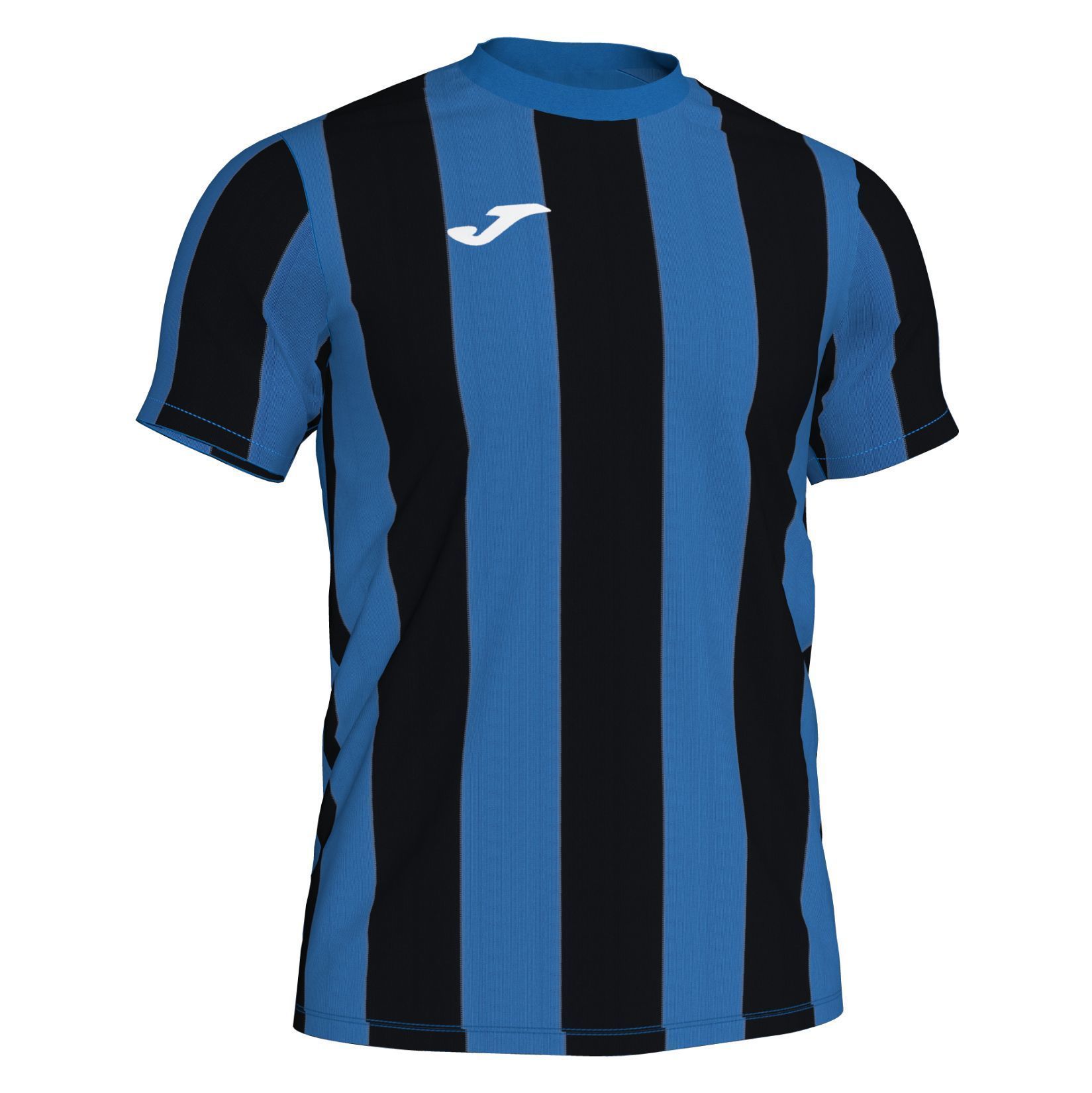 Joma Inter Striped Short Sleeve Shirt - Kitlocker.com