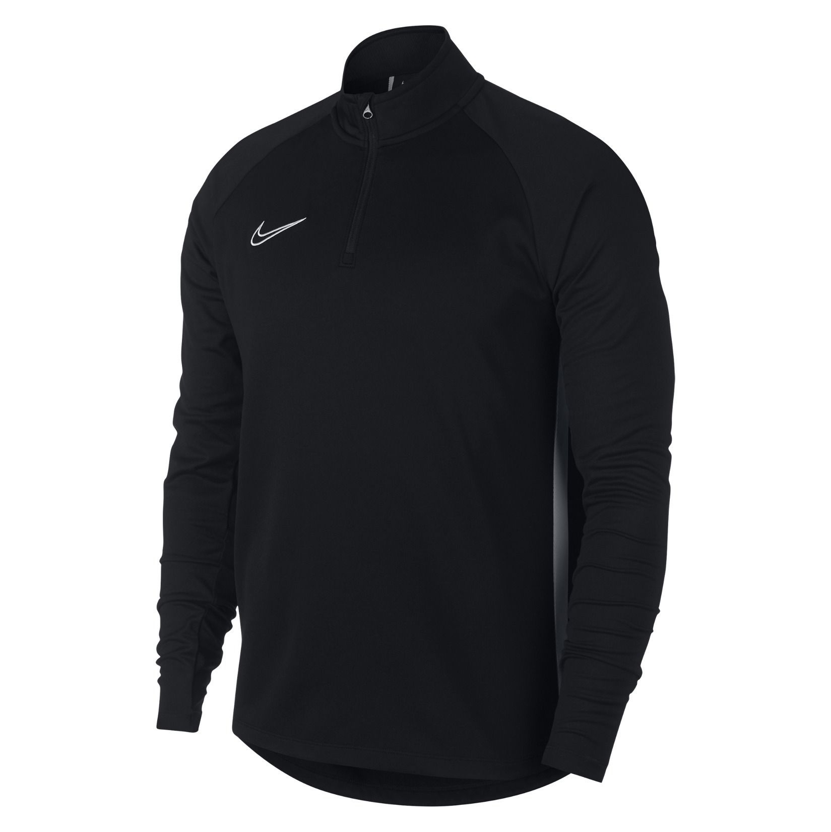 nike academy half zip top