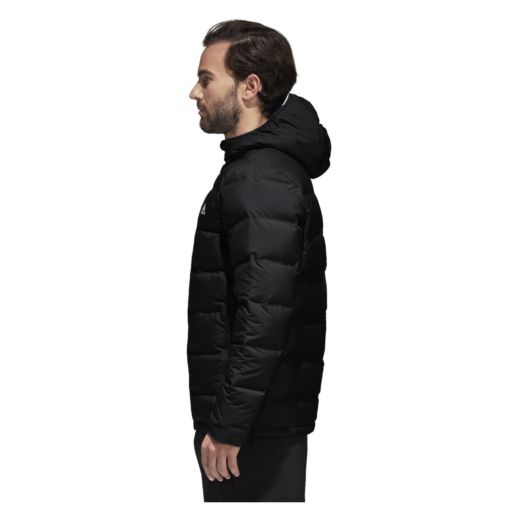 mens adidas helionic puffer jacket