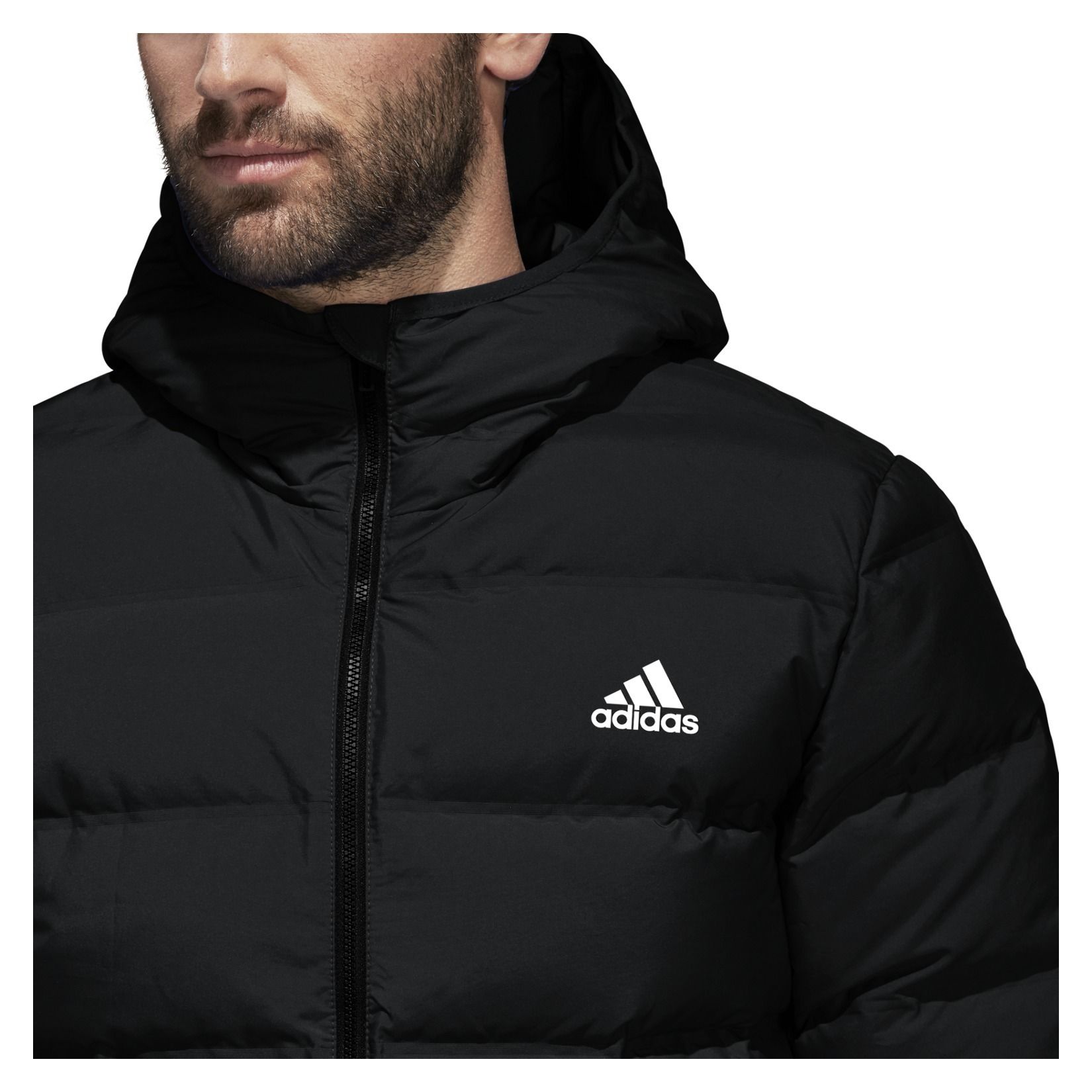 mens adidas helionic puffer jacket