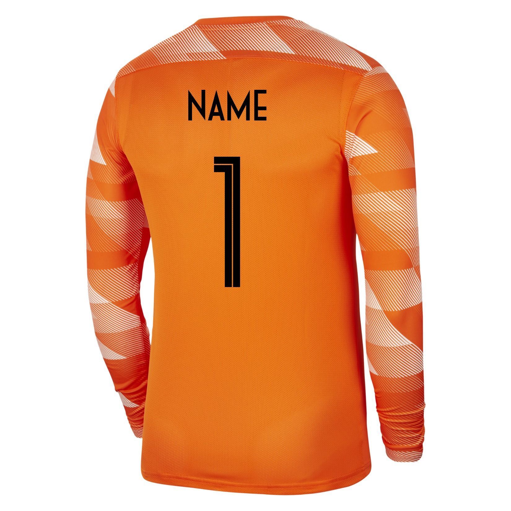 safety orange dri fit shirt