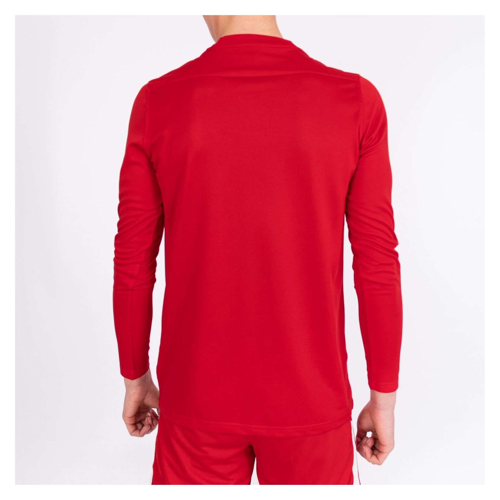 long sleeve red nike shirt