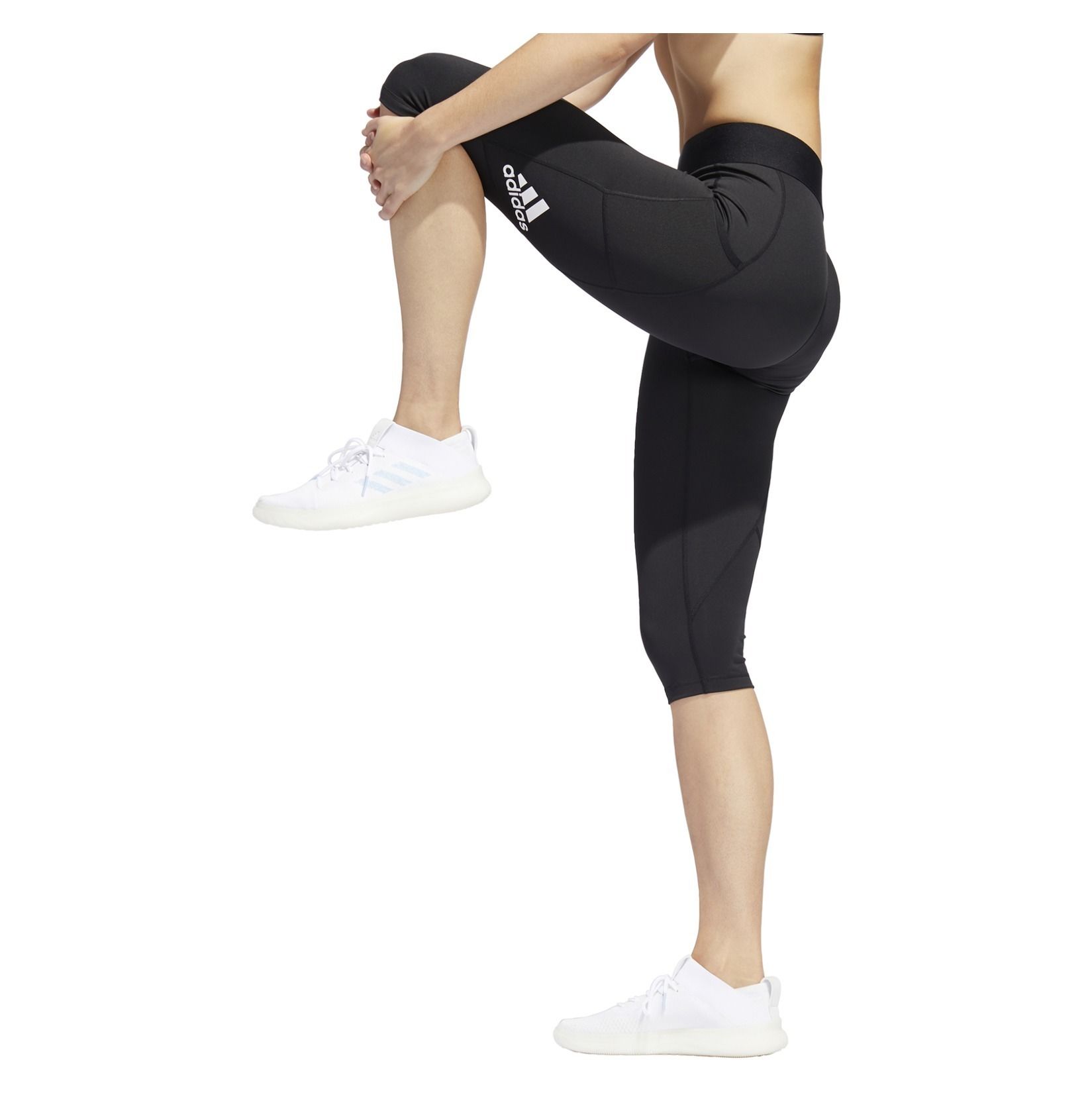 adidas Womens Alphaskin Capri Tights W