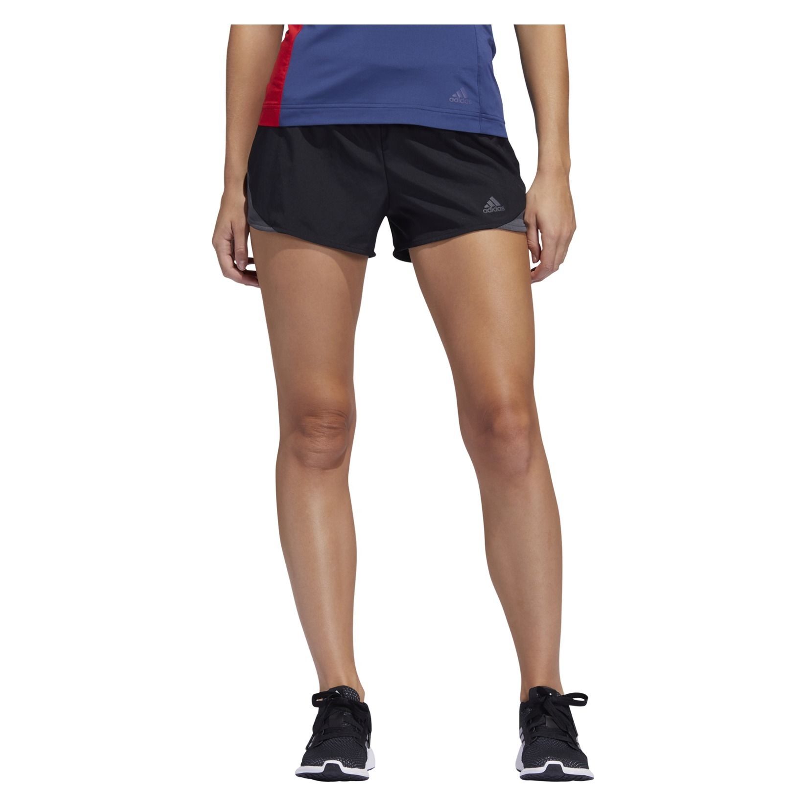 adidas women's 3 in run shorts