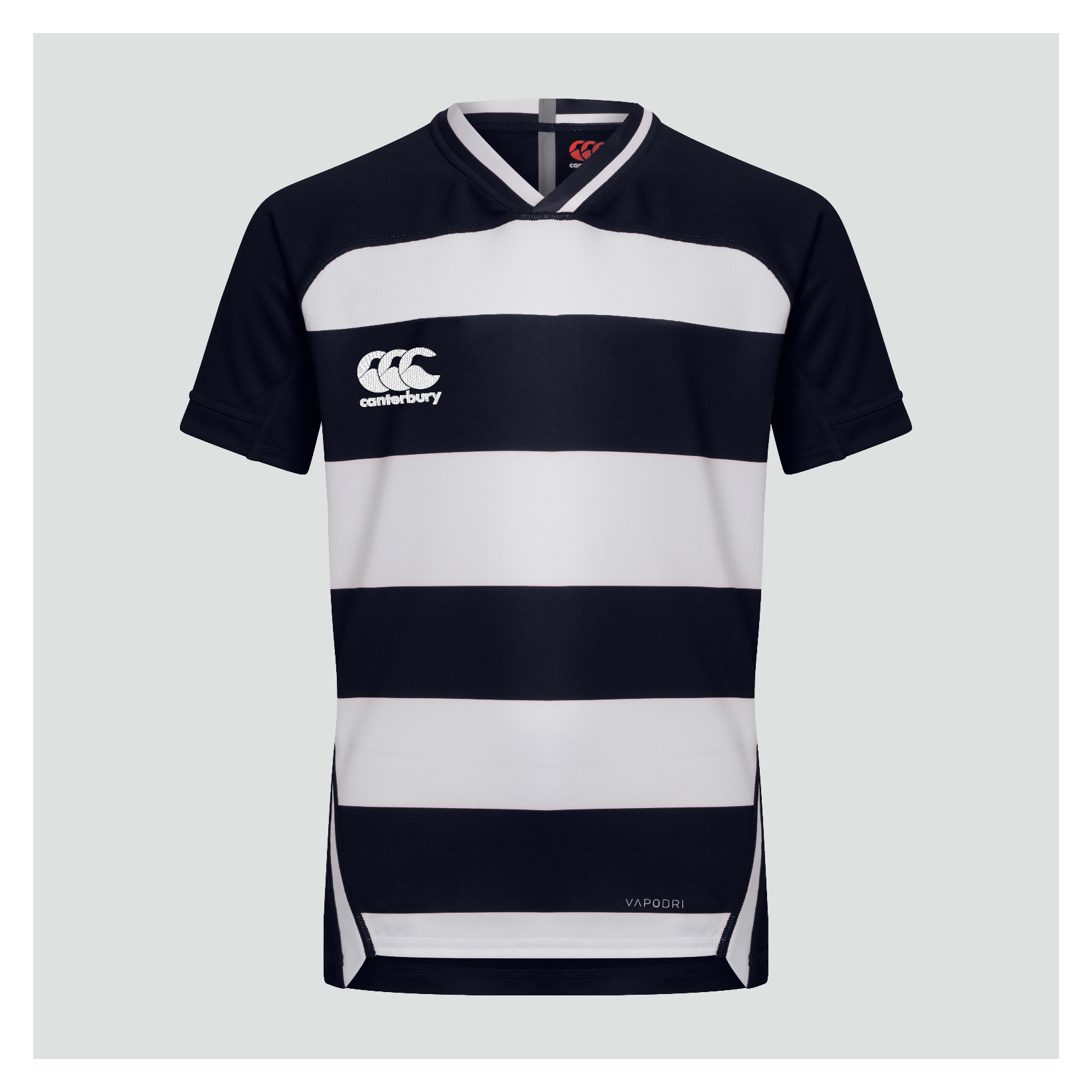 Canterbury Womens VAPODRI EVADER HOOPED RUGBY SHIRT (W)