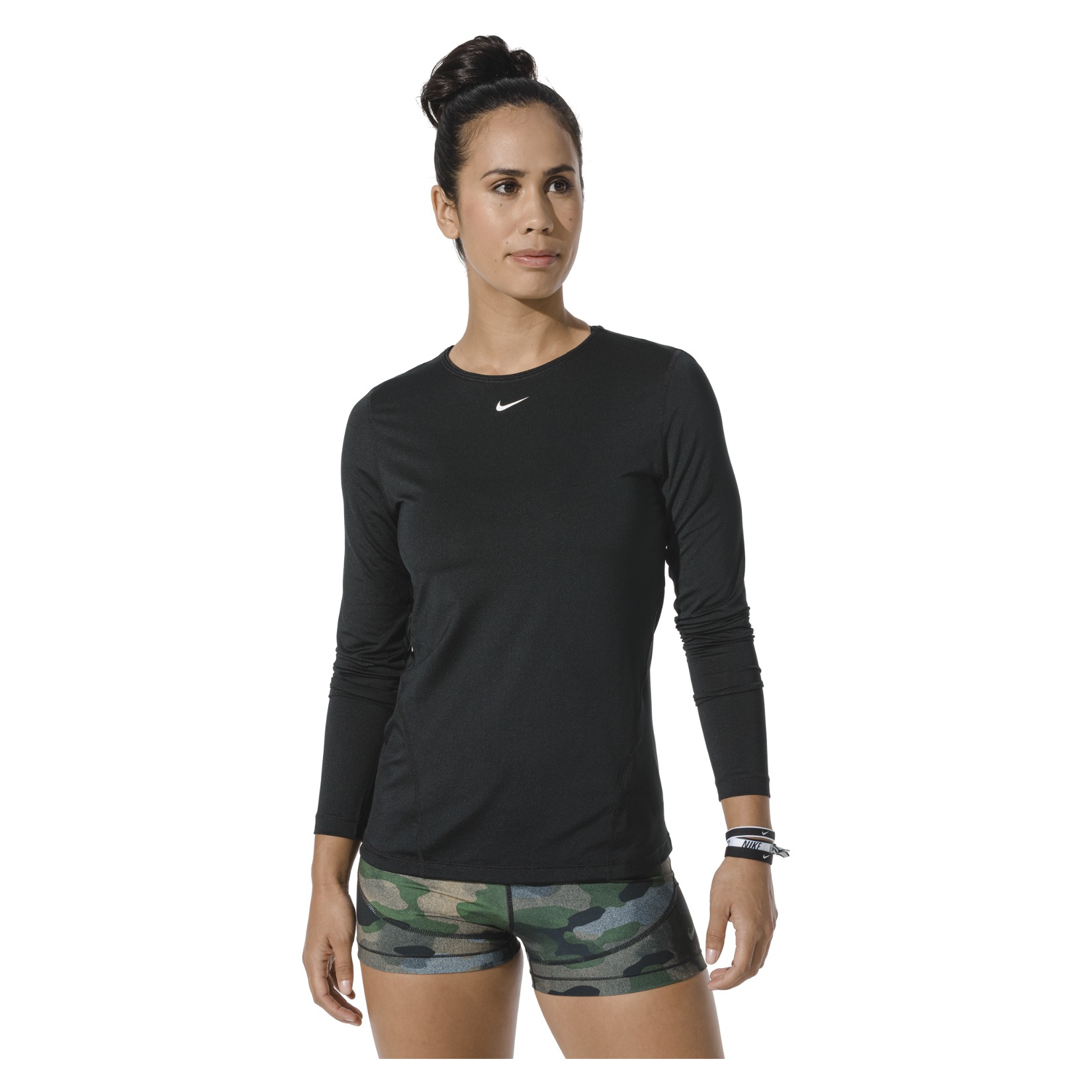 Nike Pro Long Sleeve Mesh Top