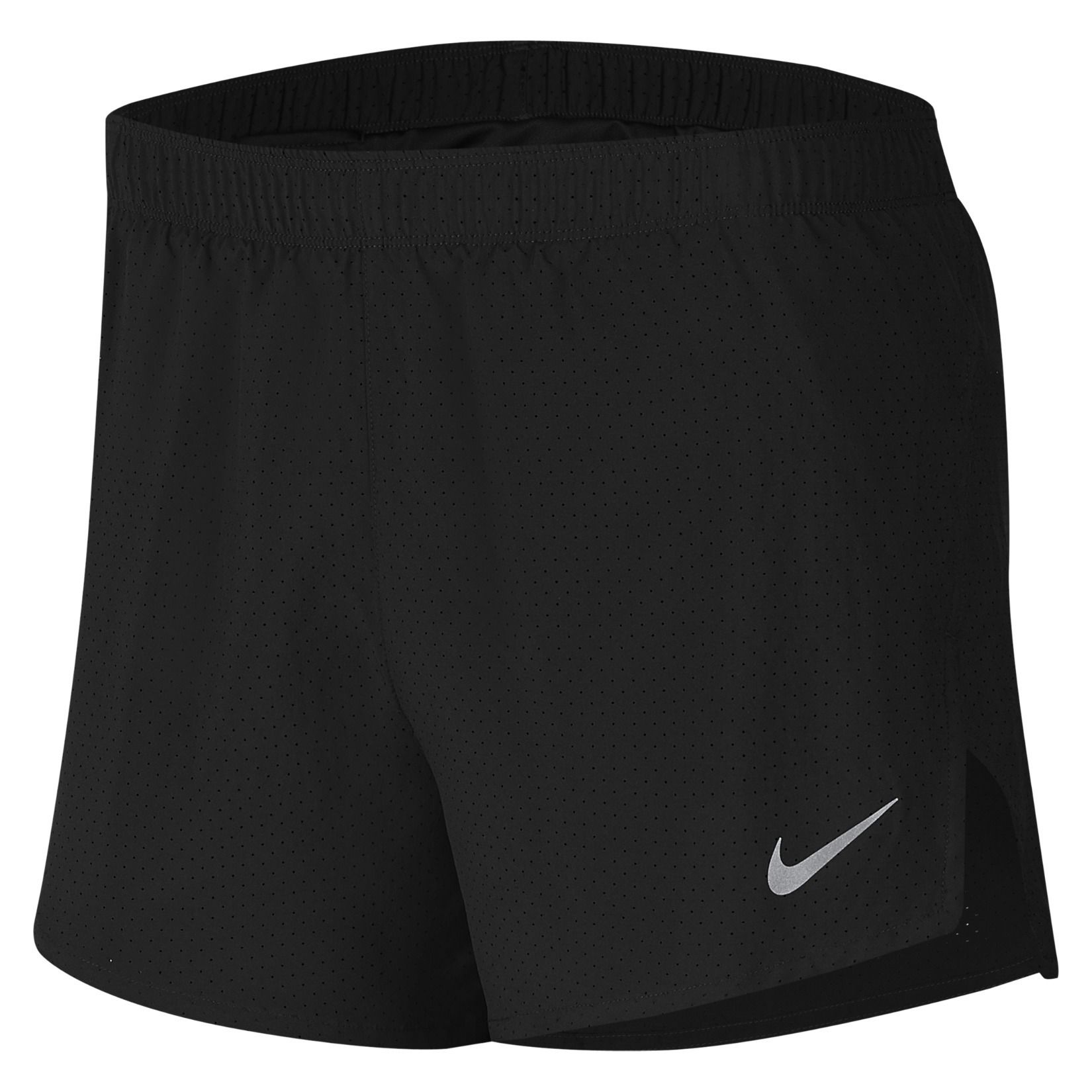 nike running fast shorts in black