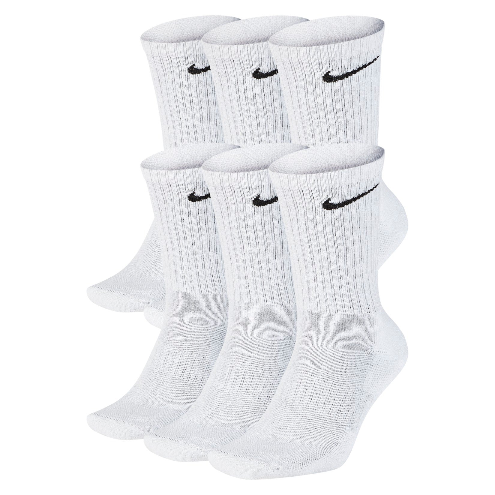 Nike Everyday Cushioned Training Crew Socks (6 Pairs) 