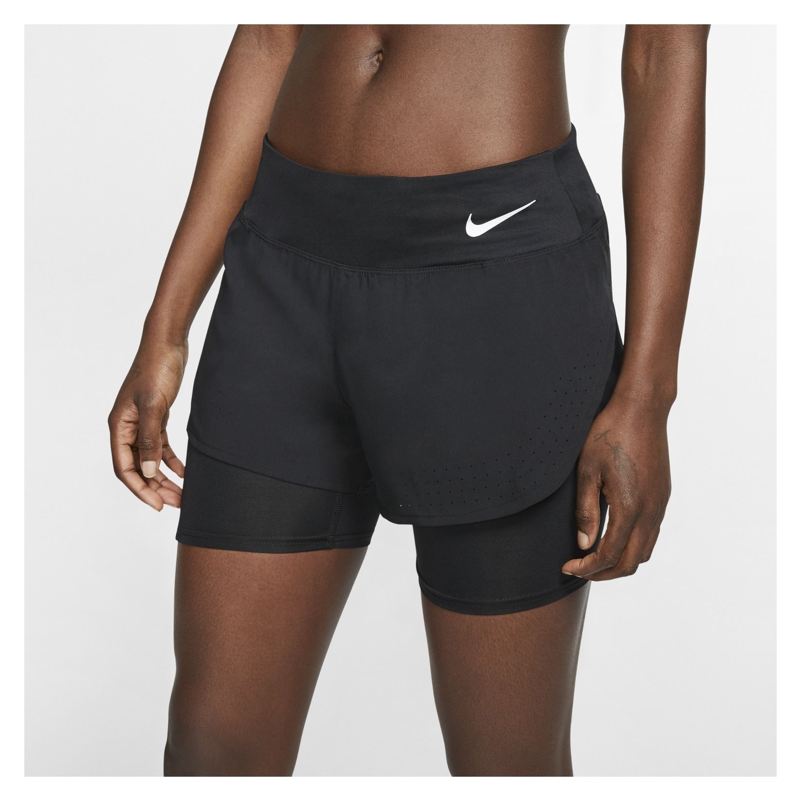 nike women's eclipse 5 in running shorts