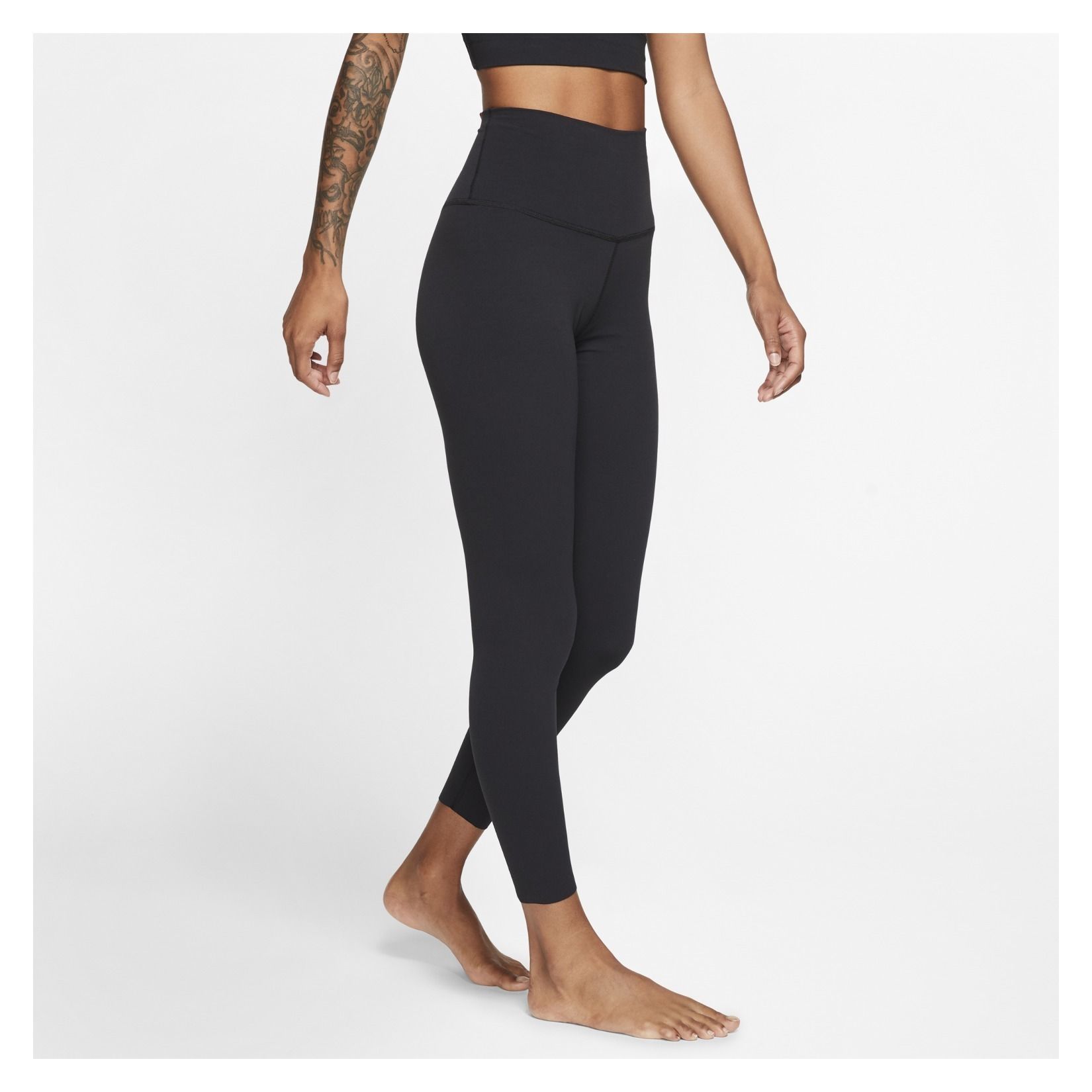 nike yoga wrap cropped leggings