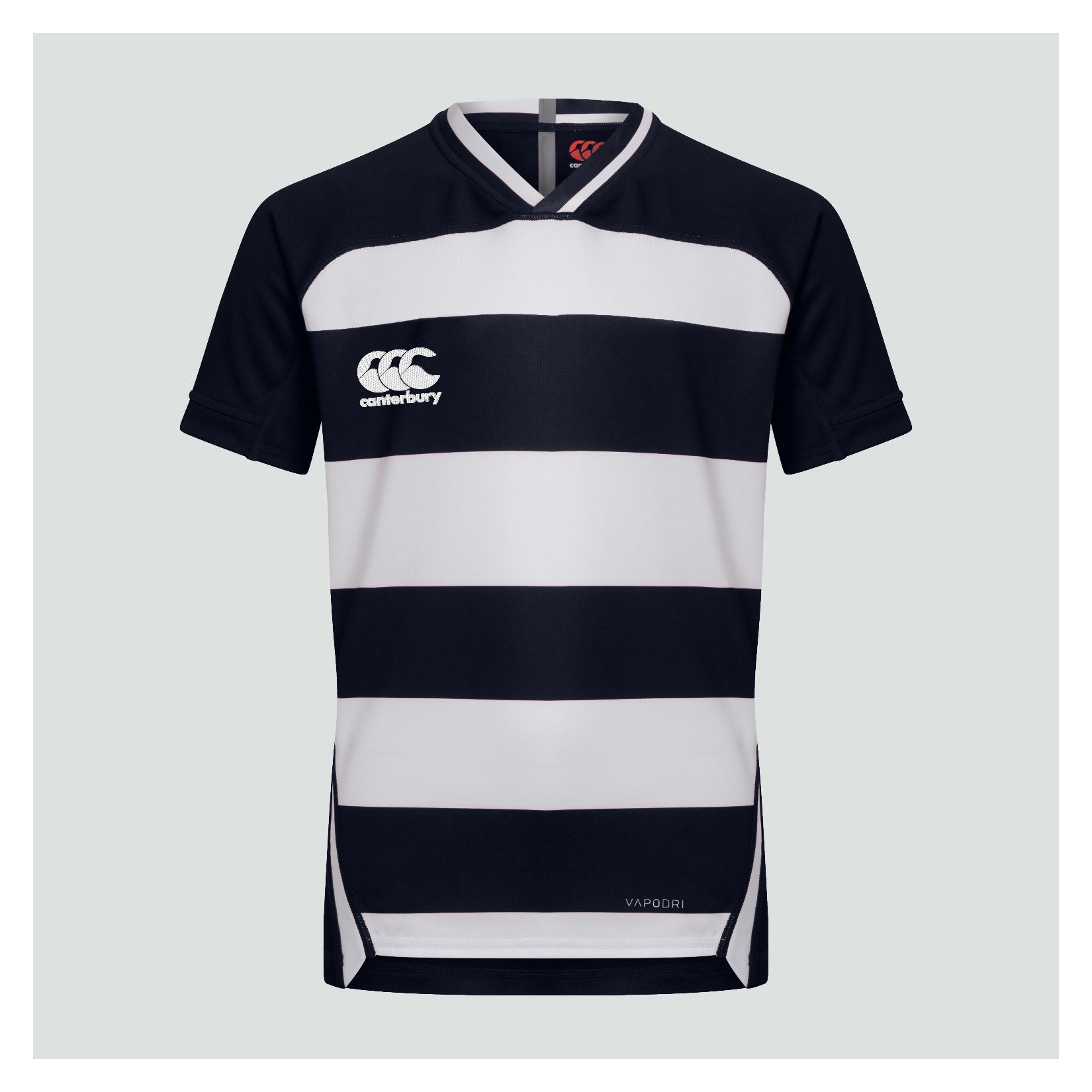 Canterbury VAPODRI EVADER HOOPED RUGBY SHIRT - Kitlocker.com