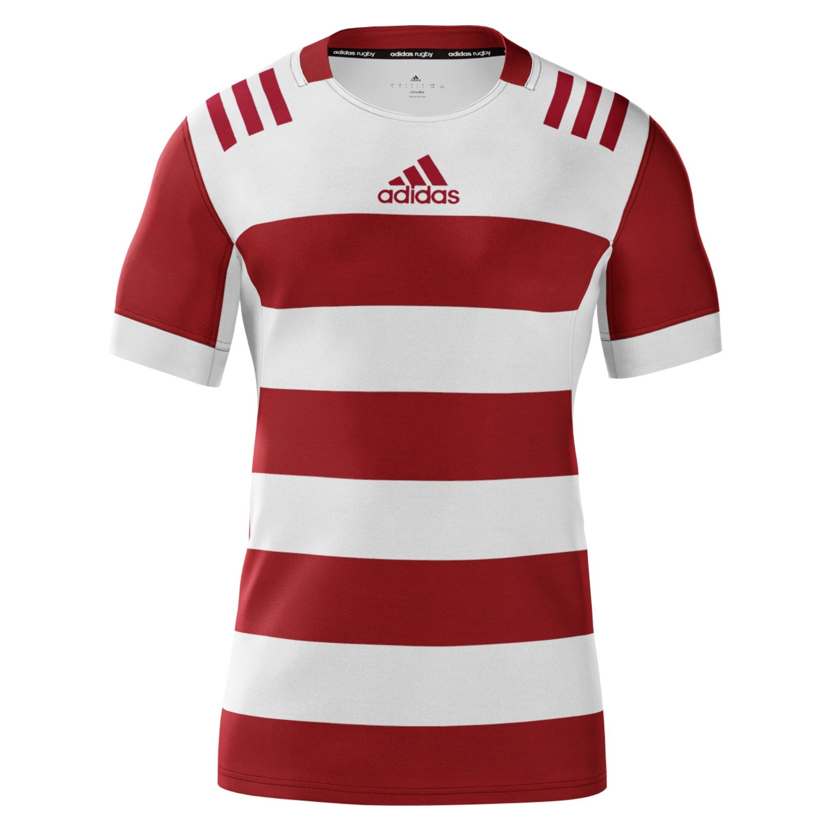 adidas mi Team Customised Fitted Rugby Jersey Adult