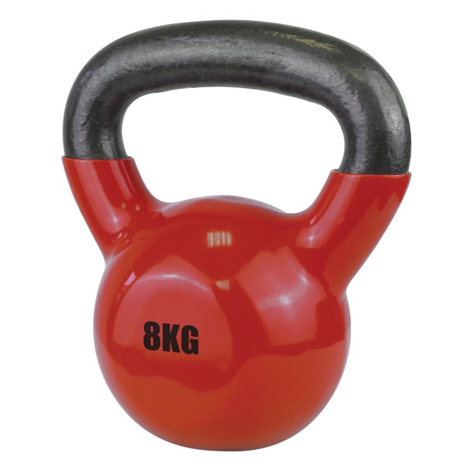 Urban Fitness Vinyl Coated Kettlebell - 8KG