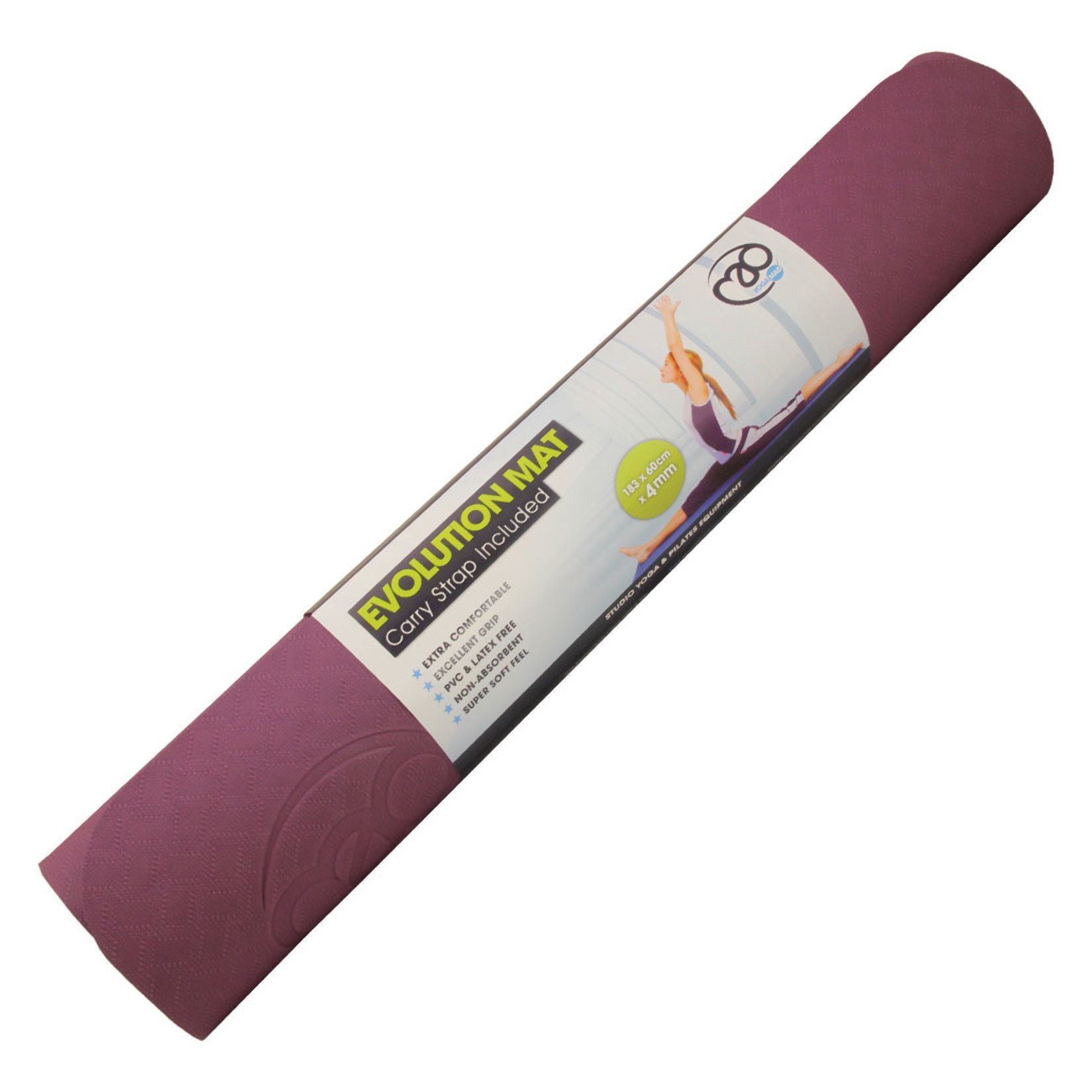 Fitness Mad Yoga Mad Evolution Yoga Mat 4mm