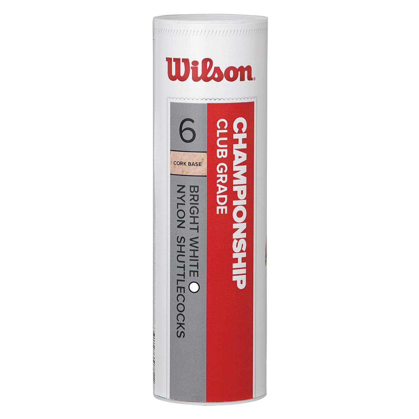 Wilson Championship Shuttle (Tube of 6)