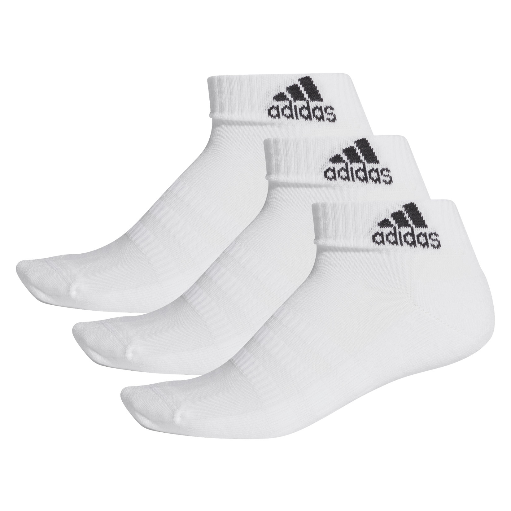 adidas Cushioned Ankle Socks 3 Pairs - Kitlocker.com