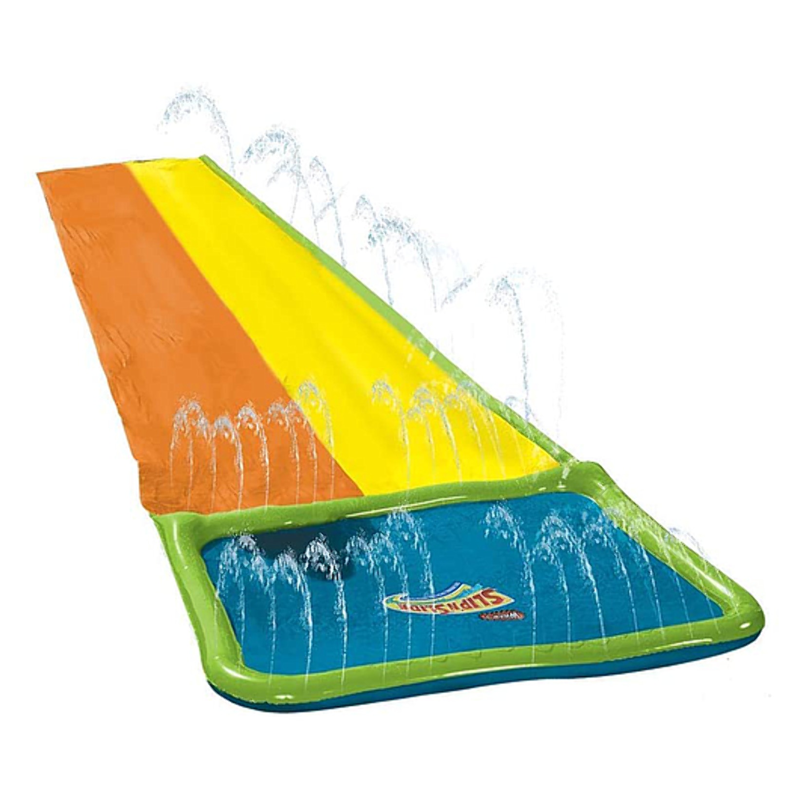 Wham-o 16ft Slip N Slide Double Wave Rider Water Slide