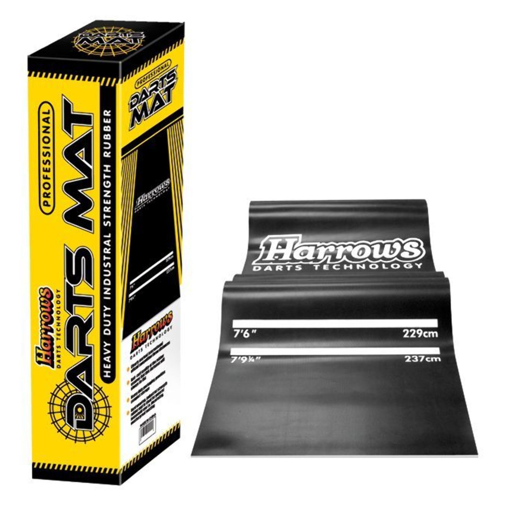 Harrows Pro Rubber Darts Mat 300x65cm