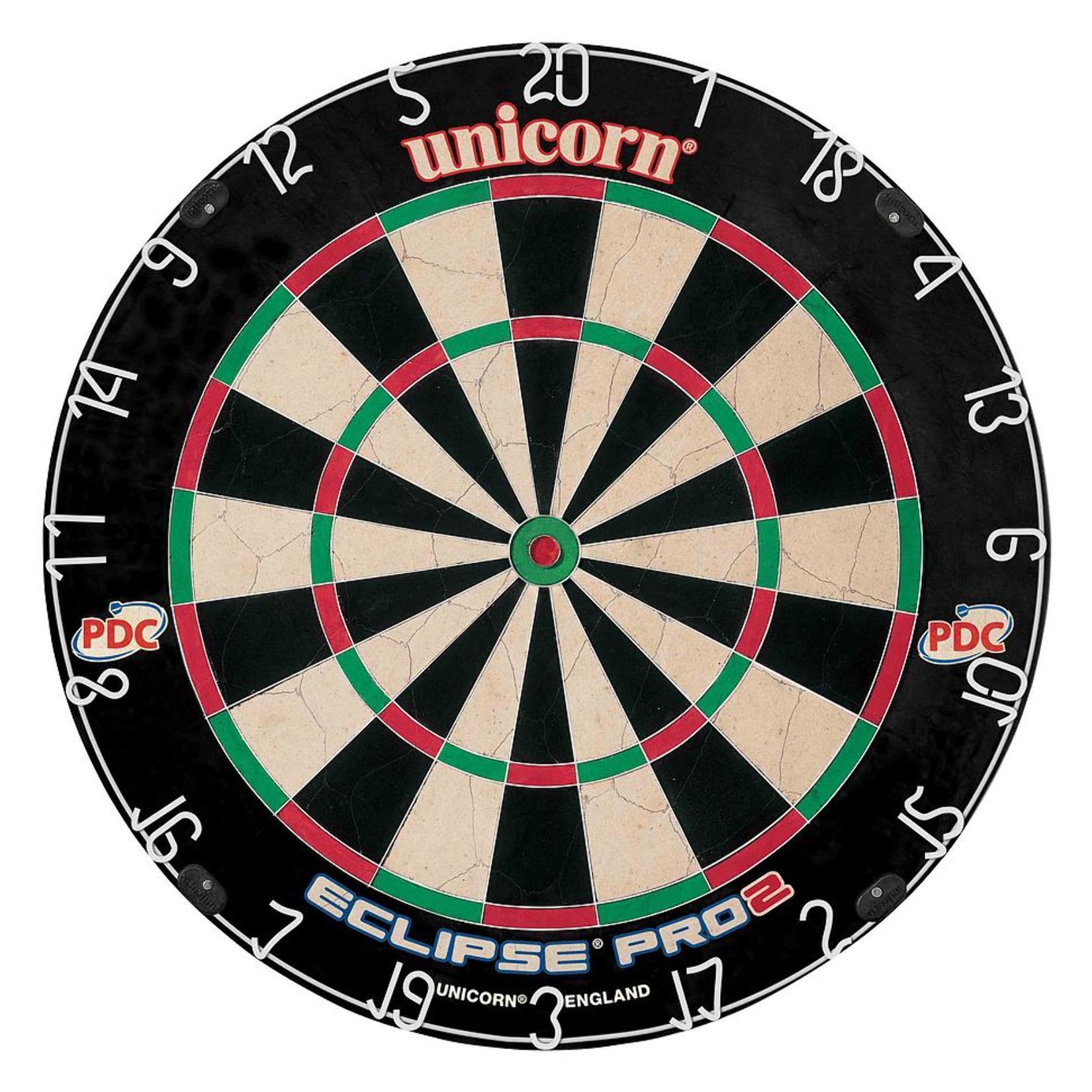 Unicorn Eclipse Pro2 Bristle Dartboard - PDC Endorsed