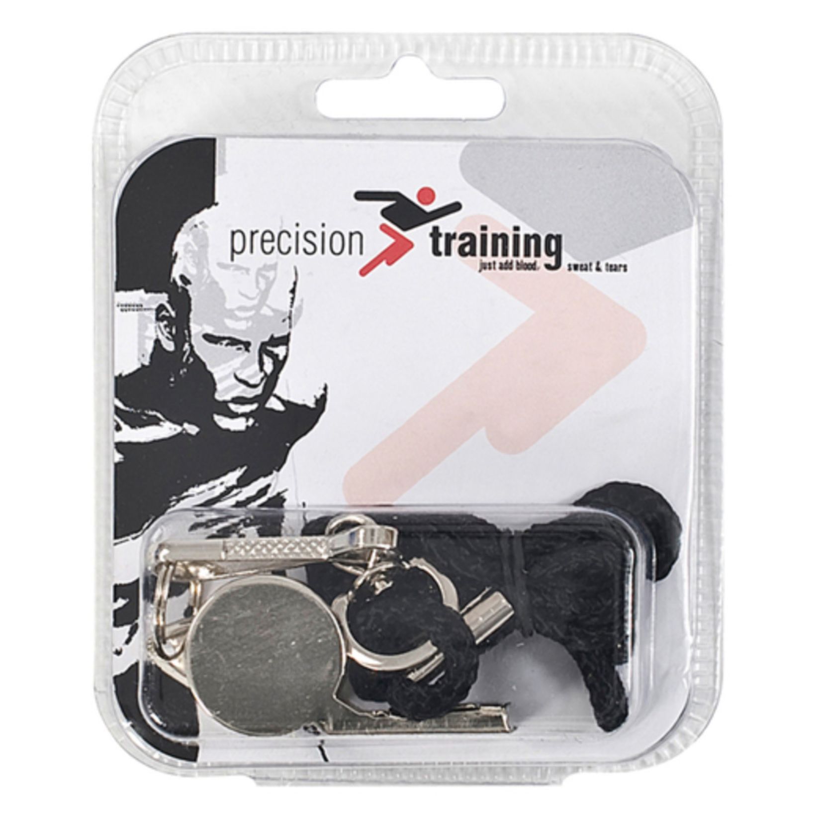 Precision Metal Whistle & Lanyard (Single)