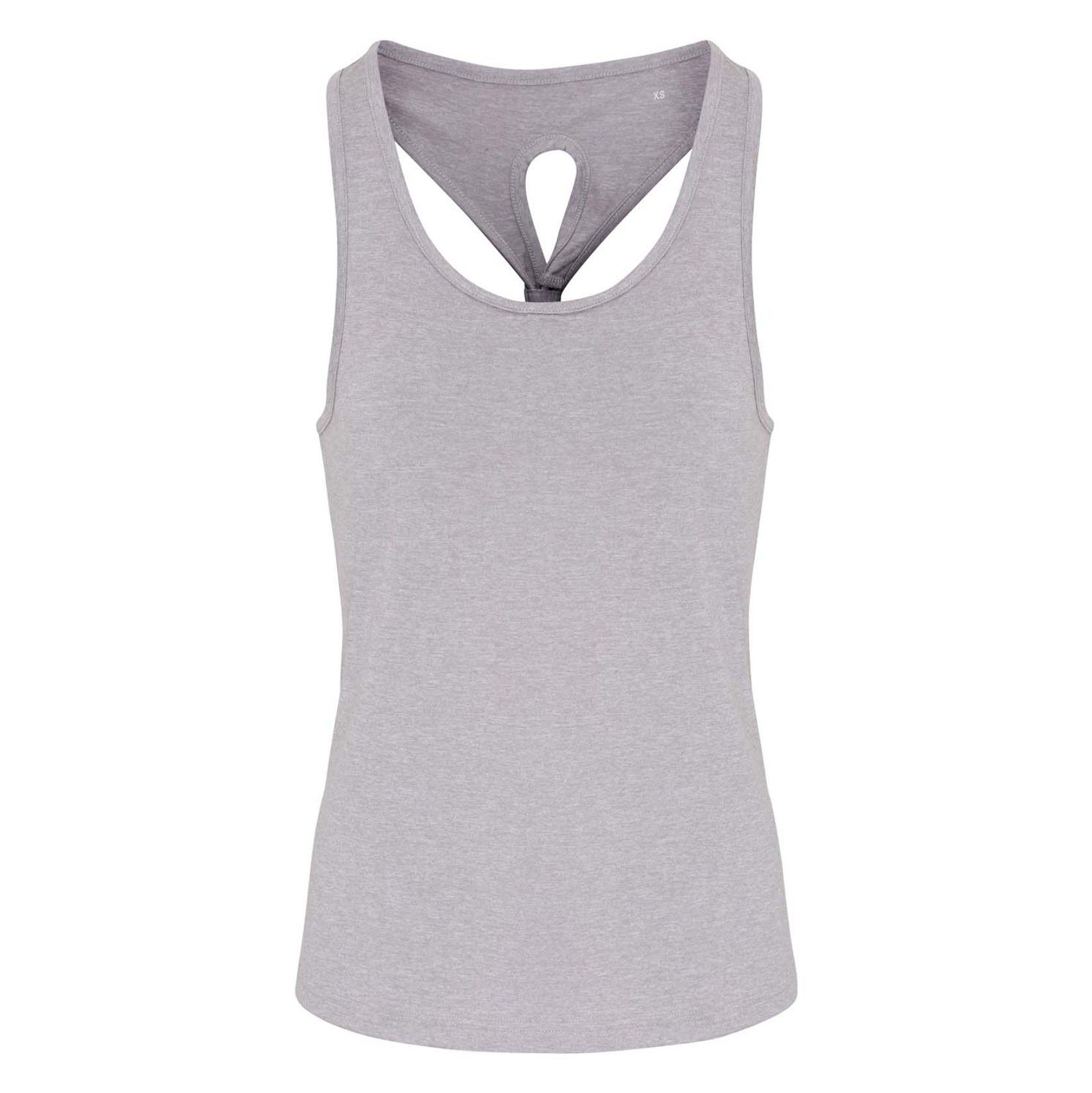 Womens Yoga Knotted Tank Top