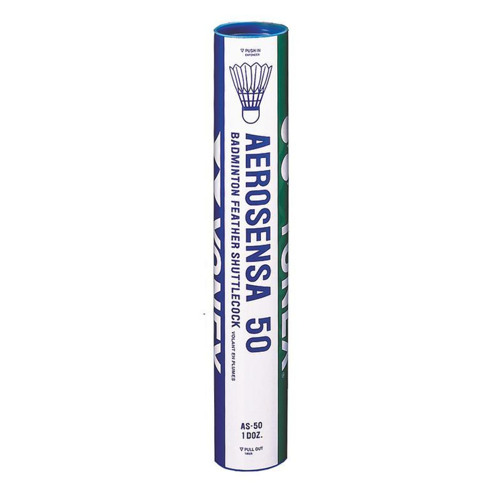 Yonex Aerosensa 50 Shuttles (Tube of 12)