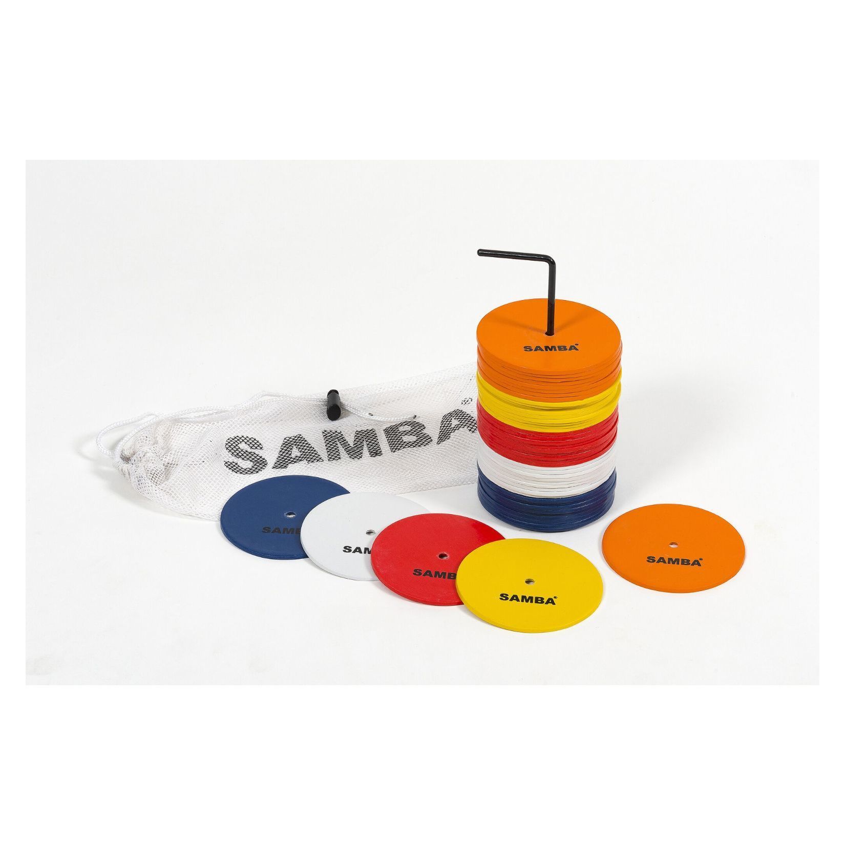 Samba Small Round Rubber Markers (Set of 50)