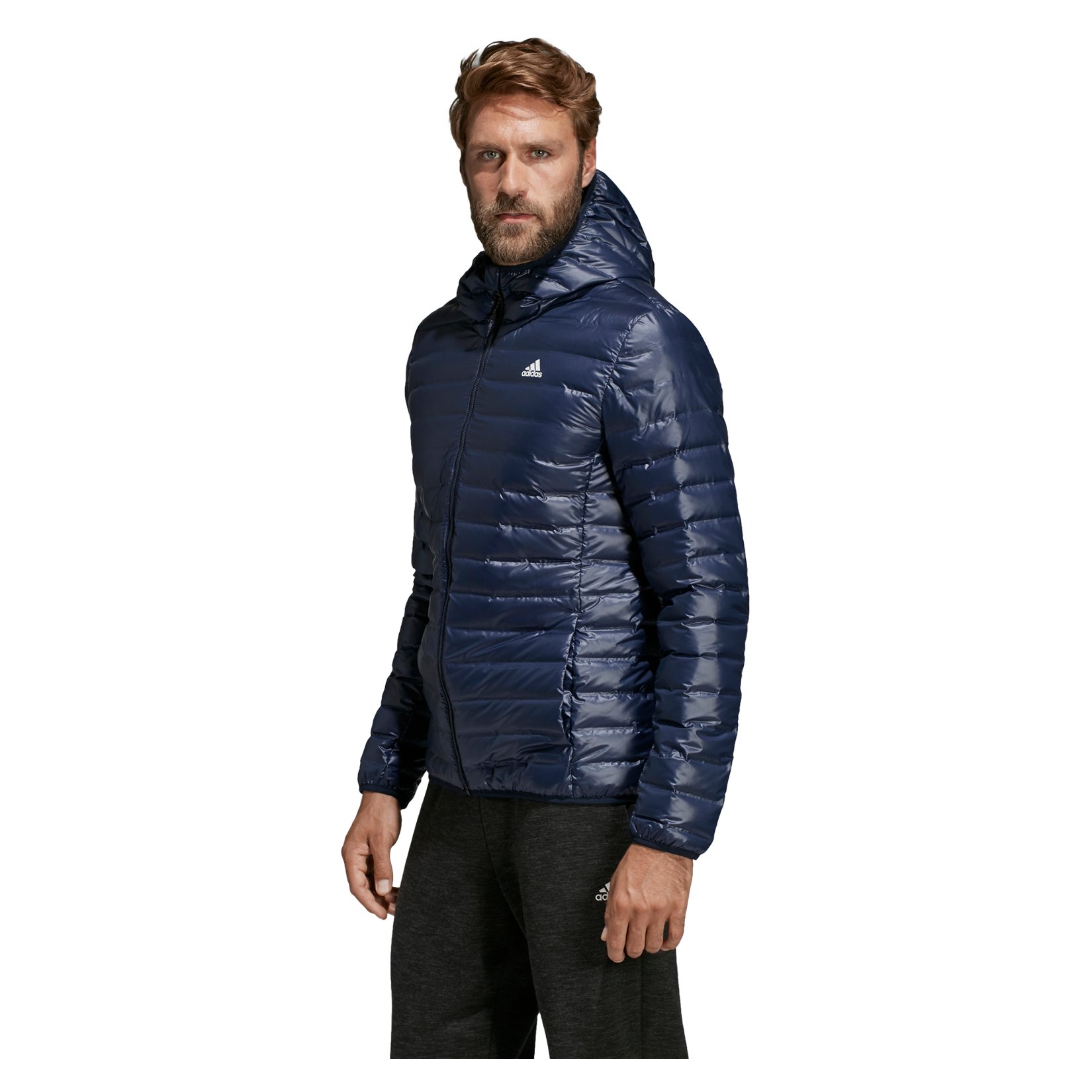 adidas Varilite Hooded Down Jacket (M) - Kitlocker.com