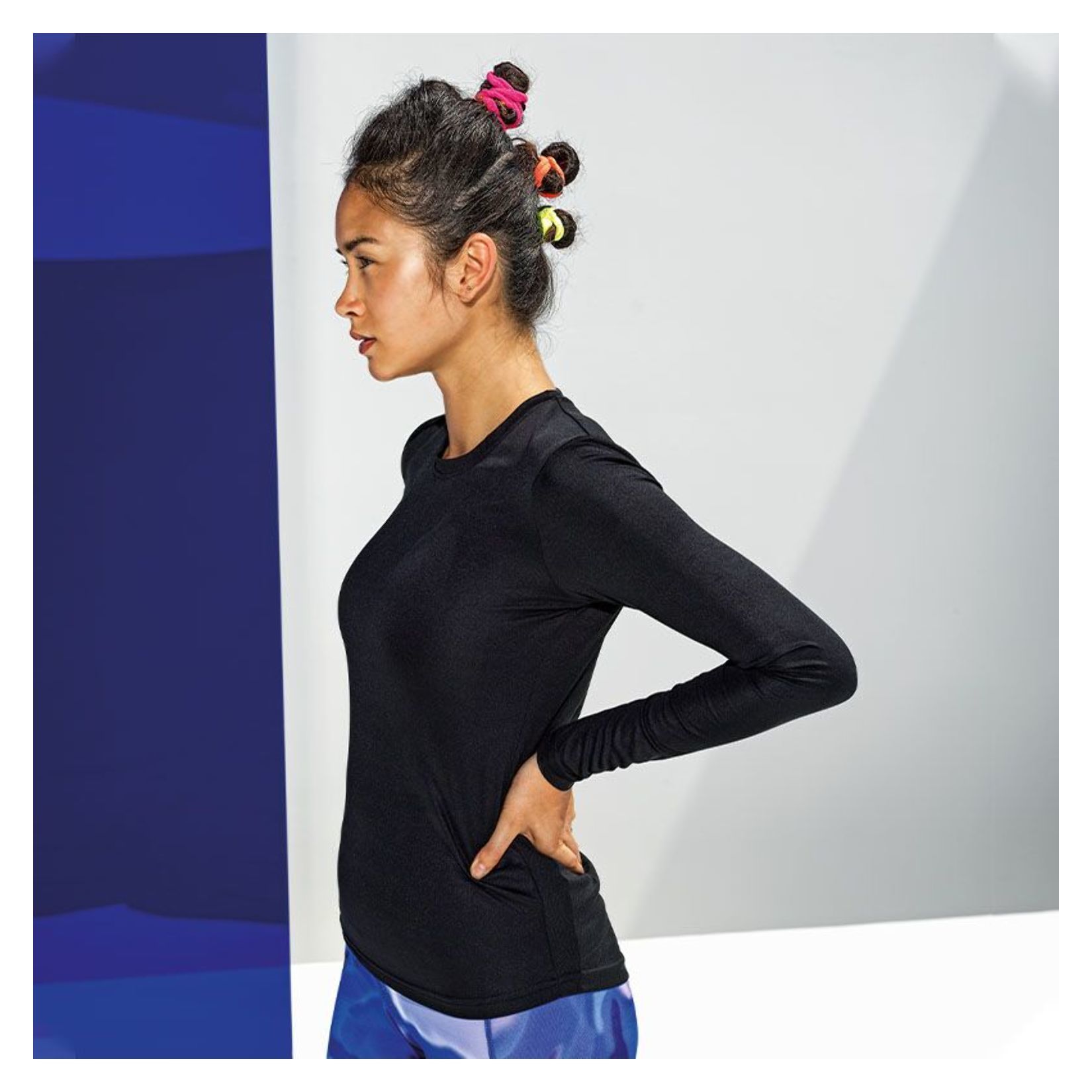 Womens Long Sleeve Performance T-Shirt