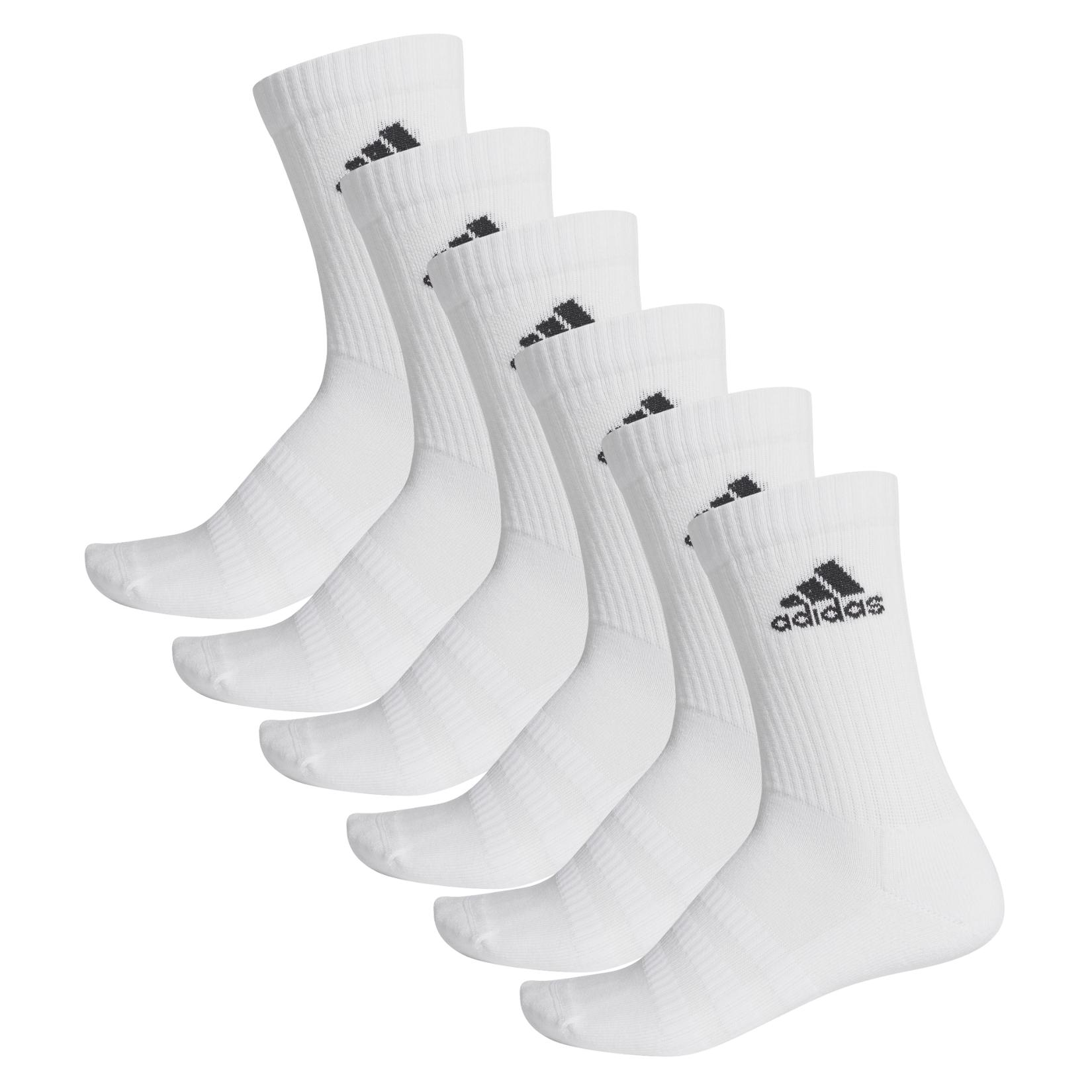 adidas Cushioned Crew Socks 6 Pairs