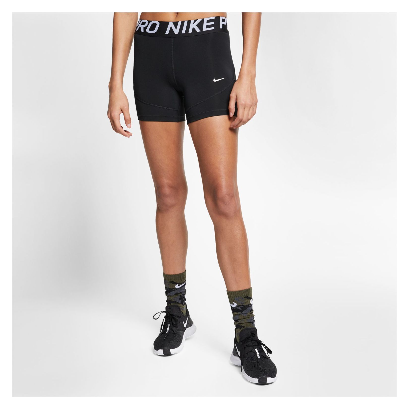 nike women's exercise shorts