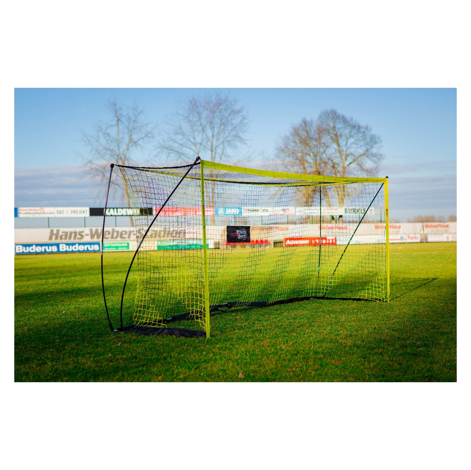 POWERSHOT QUICK FIRE FOOTBALL GOAL 8X4FT (2,4 X 1,2M)